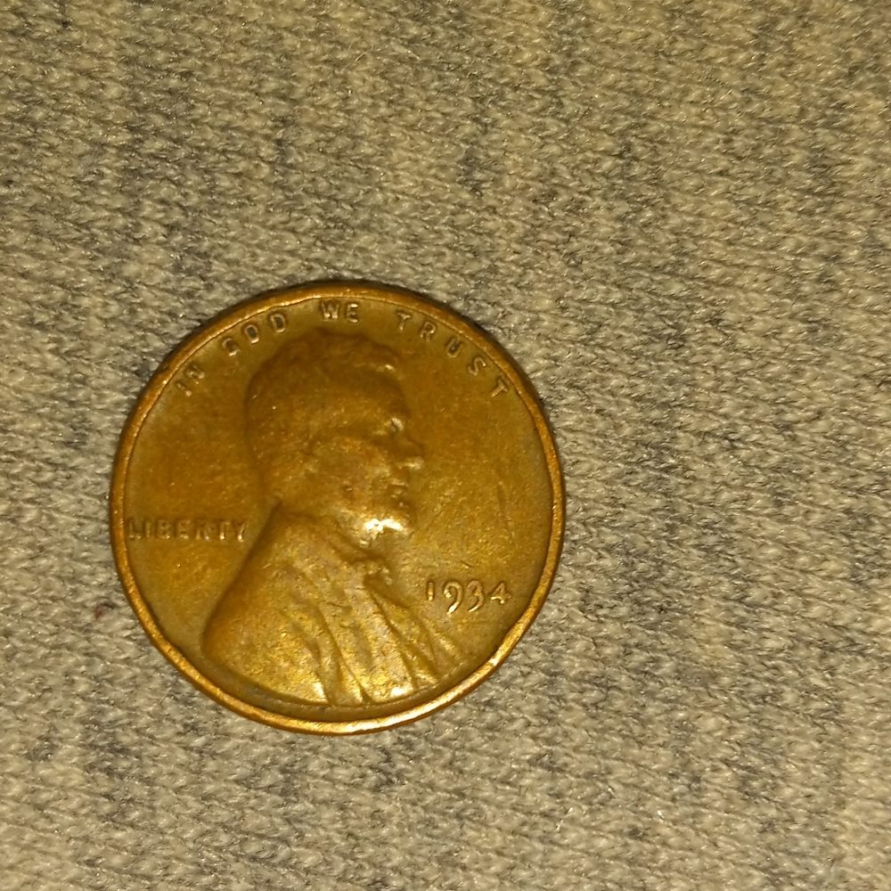 1934 Wheat Penny